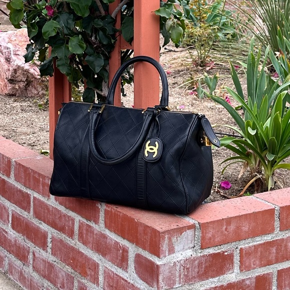 Authentic Chanel Boston Bag - Picture 3 of 9